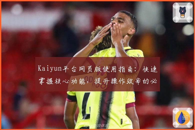 Kaiyun平台网页版使用指南:快速掌握核心功能,提升操作效率的必备攻略